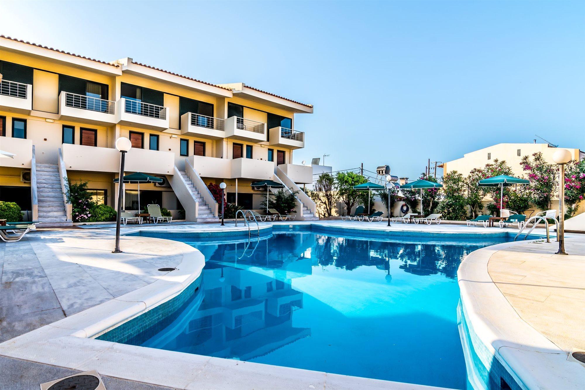 Orestis Hotel Sea View Apartments Stalós Exterior foto