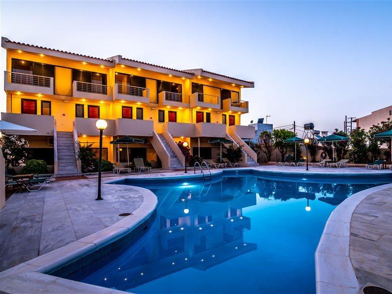 Orestis Hotel Sea View Apartments Stalós Exterior foto