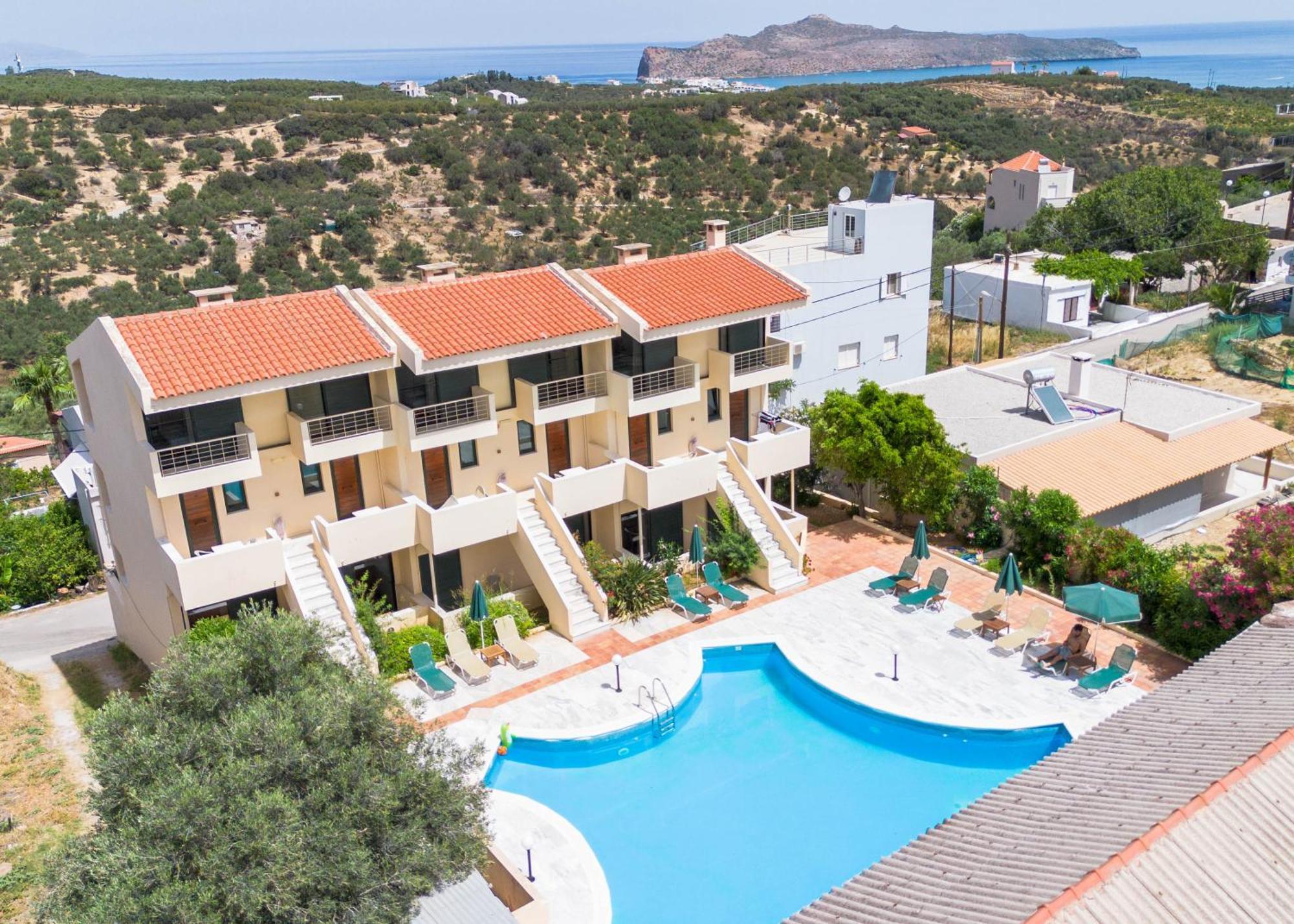 Orestis Hotel Sea View Apartments Stalós Exterior foto
