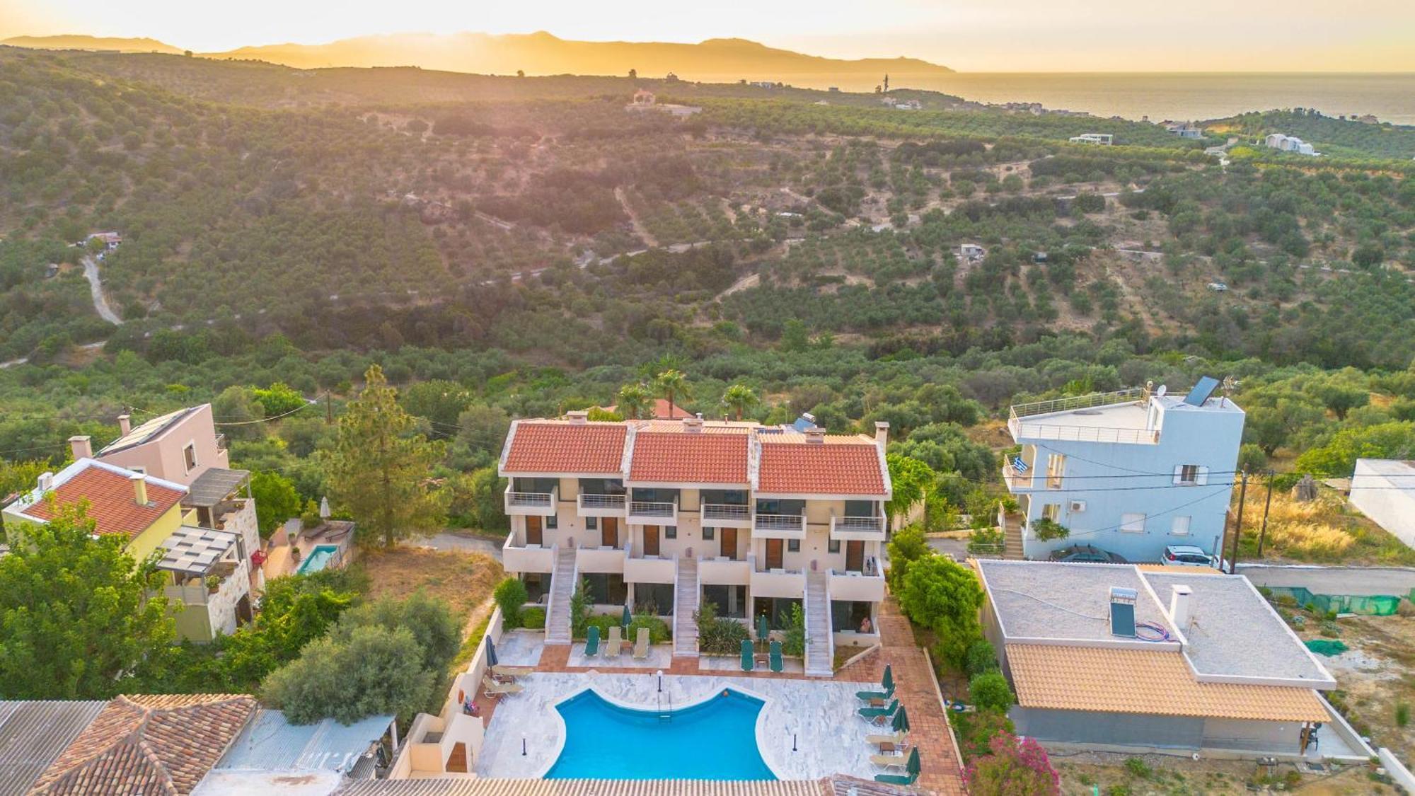 Orestis Hotel Sea View Apartments Stalós Exterior foto