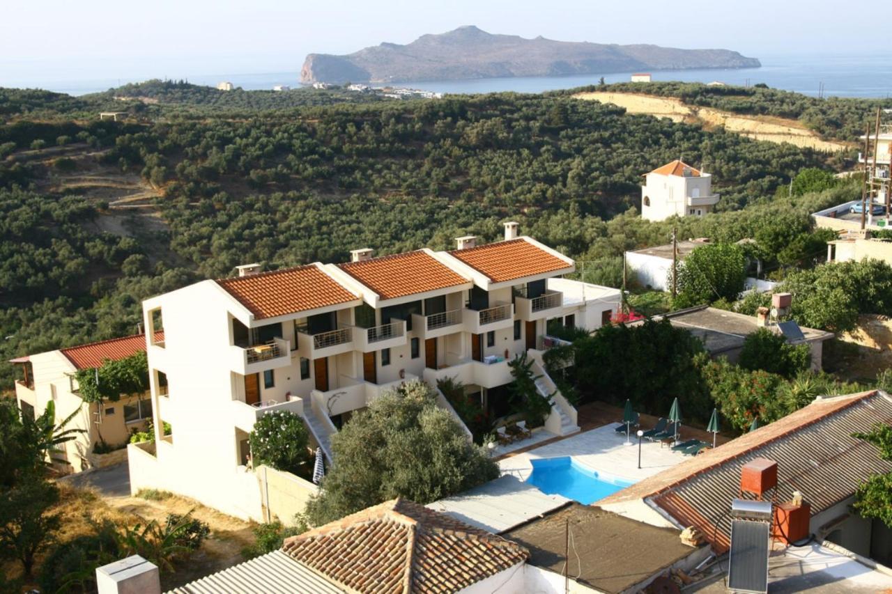 Orestis Hotel Sea View Apartments Stalós Exterior foto